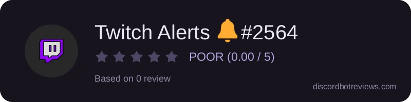 Rating widget preview for Twitch Alerts 🔔#2564