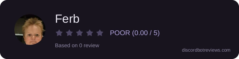 Rating widget preview for Ferb