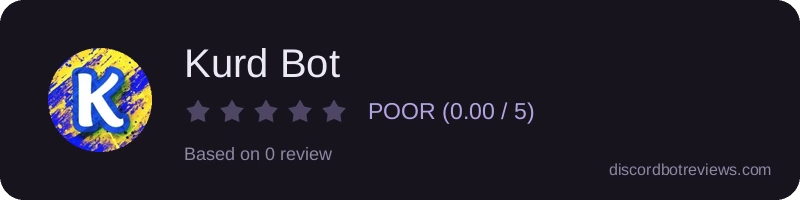 Rating banner for Kurd Bot