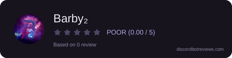 Rating banner for Barby₂
