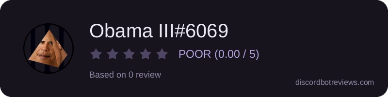 Rating widget preview for Obama III#6069
