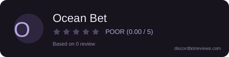 Rating banner for Ocean Bet