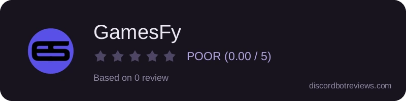 Rating banner for GamesFy
