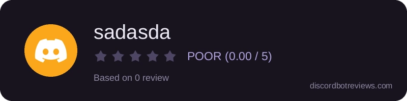 Rating widget preview for sadasda