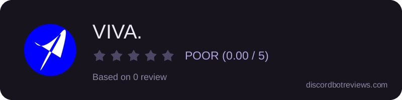 Rating widget preview for VIVA.