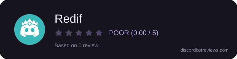 Rating widget preview for Redif