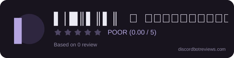 Rating widget preview for ▌│█║▌║▌║   🎀  𝒯𝐸𝒜𝑀𝒦𝐿𝒜𝒮𝒞☯𝐿  🎀   ║▌║▌║█│▌