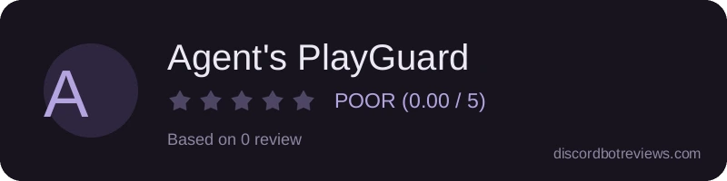 Rating banner for Agent's PlayGuard