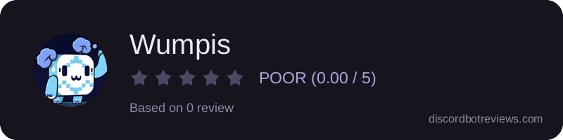 Rating widget preview for Wumpis