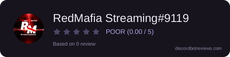 Rating widget preview for RedMafia Streaming#9119