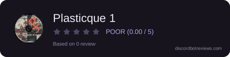 Rating widget preview for Plasticque 1