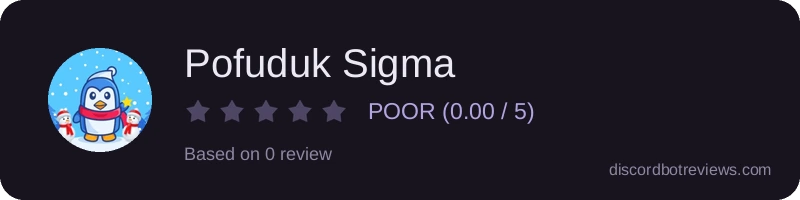 Rating banner for Pofuduk Sigma