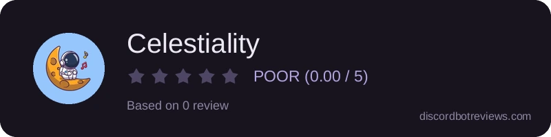 Rating widget preview for Celestiality