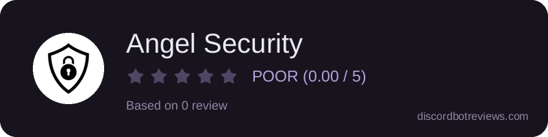 Rating widget preview for Angel Security