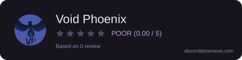 Rating widget preview for Void Phoenix