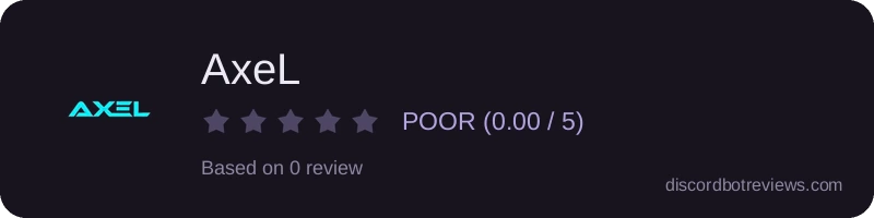Rating widget preview for AxeL