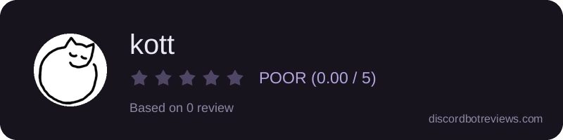 Rating banner for kott