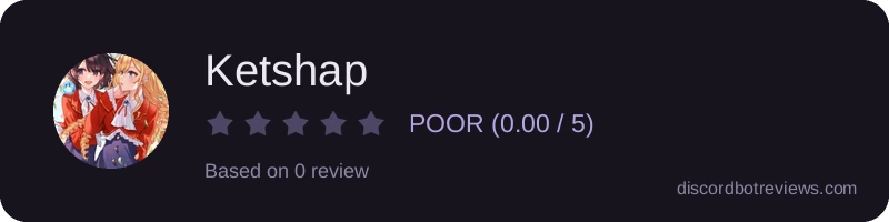 Rating banner for Ketshap