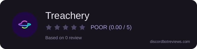Rating widget preview for Treachery