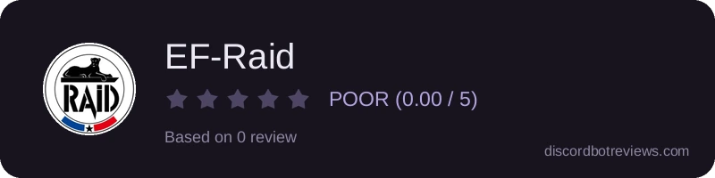 Rating widget preview for EF-Raid