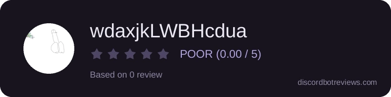 Rating widget preview for wdaxjkLWBHcdua