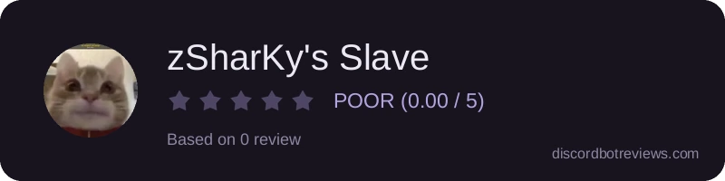 Rating widget preview for zSharKy's Slave