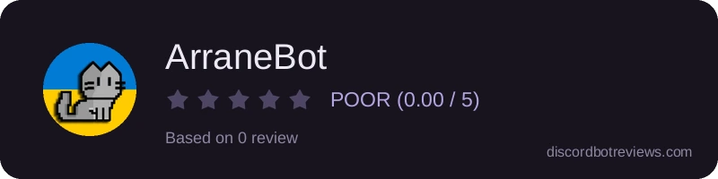 Rating banner for ArraneBot