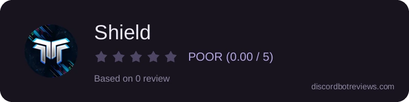 Rating banner for Shield