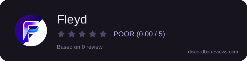Rating widget preview for Fleyd