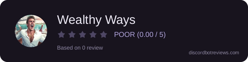 Rating widget preview for Wealthy Ways