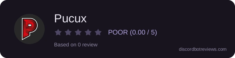 Rating widget preview for Pucux