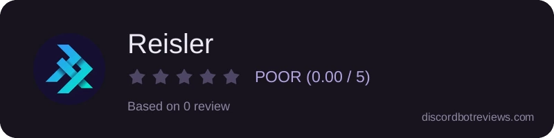 Rating widget preview for Reisler