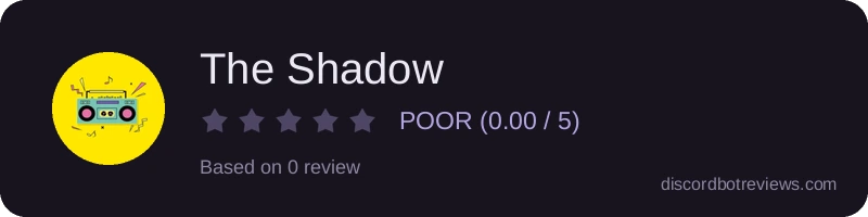 Rating widget preview for The Shadow