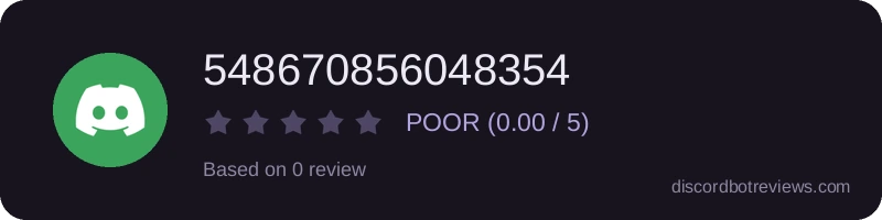 Rating widget preview for 548670856048354