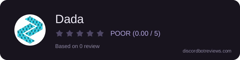 Rating banner for Dada