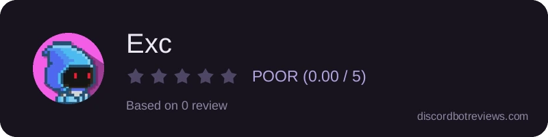 Rating widget preview for Exc
