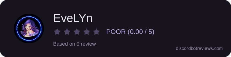 Rating widget preview for EveLYn