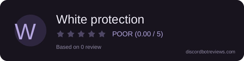 Rating widget preview for White protection