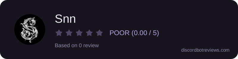 Rating banner for Snn
