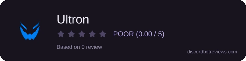 Rating widget preview for Ultron