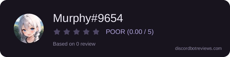 Rating widget preview for Murphy#9654