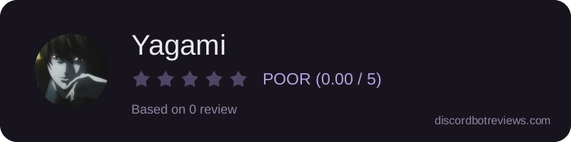 Rating banner for Yagami