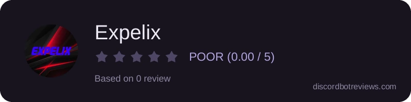 Rating widget preview for Expelix