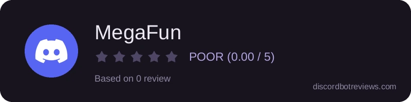 Rating widget preview for MegaFun