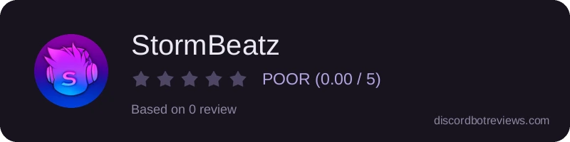 Rating banner for StormBeatz