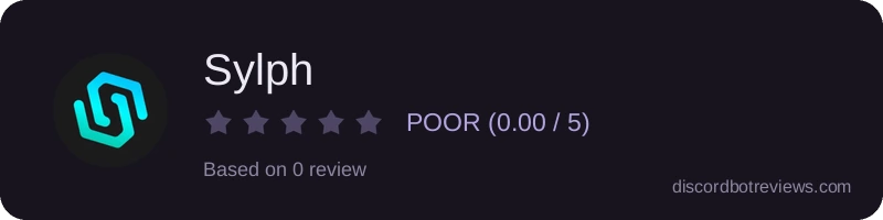 Rating widget preview for Sylph