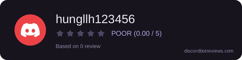 Rating widget preview for hungllh123456