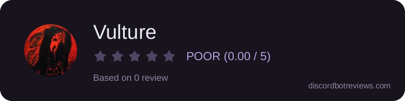 Rating widget preview for Vulture