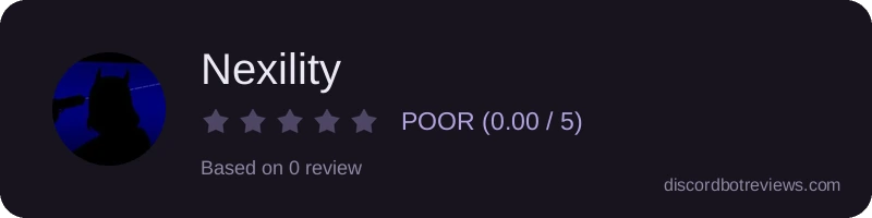 Rating widget preview for Nexility