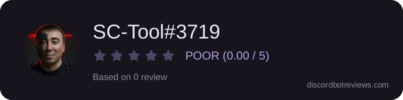 Rating widget preview for SC-Tool#3719